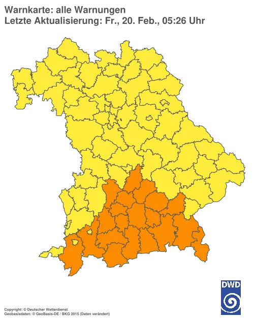 Aktuelle Wetterwarnungen für %region%
