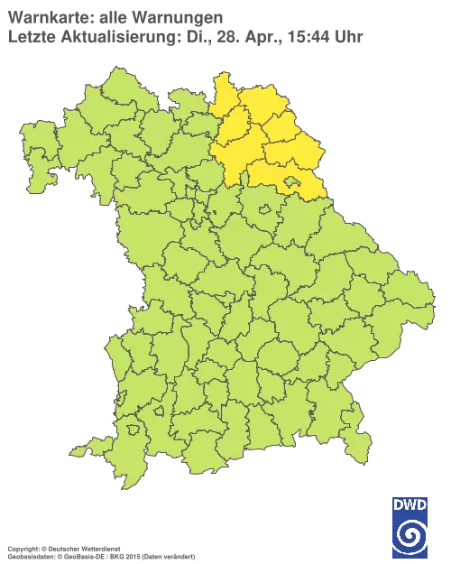 Aktuelle Wetterwarnungen für %region%