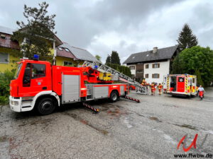 Personenrettung Drehleiter