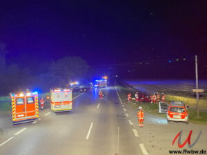 Schwerer Verkehrsunfall