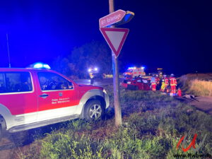 Schwerer Verkehrsunfall