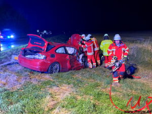 Schwerer Verkehrsunfall