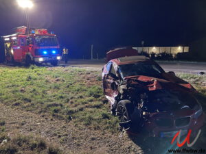 Schwerer Verkehrsunfall