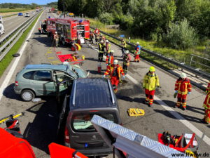 Schwerer Verkehrsunfall