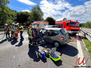 Schwerer Verkehrsunfall