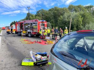 Schwerer Verkehrsunfall