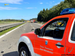 Schwerer Verkehrsunfall