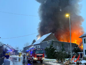 Brand Lagerhalle