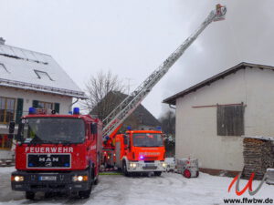 Brand Lagerhalle