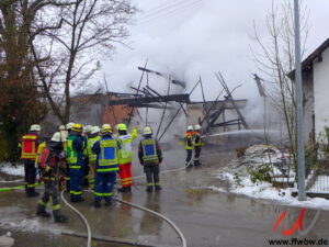 Brand Lagerhalle