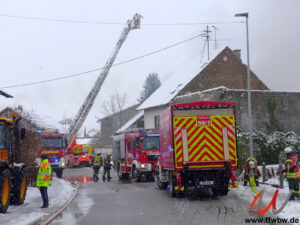 Brand Lagerhalle