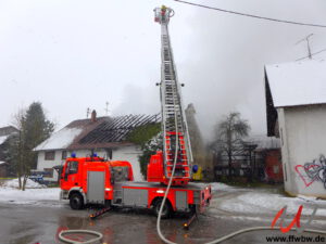 Brand Lagerhalle