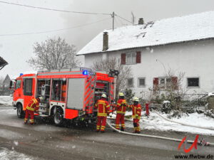 Brand Lagerhalle