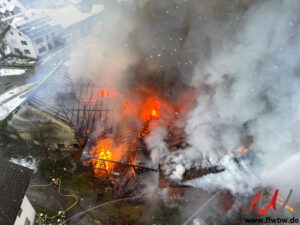 Brand Lagerhalle