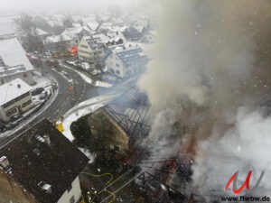 Brand Lagerhalle