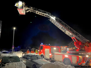 Personenrettung Drehleiter