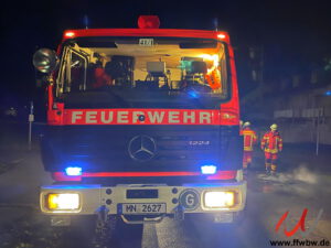 Kleinbrand im Freien