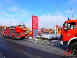 Brand Müllcontainer