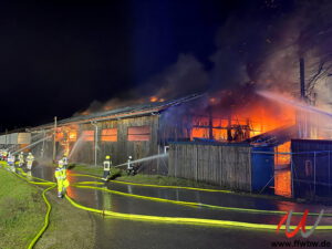 Brand Industriegebäude