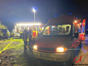Brand Industriegebäude