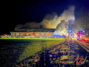 Brand Industriegebäude