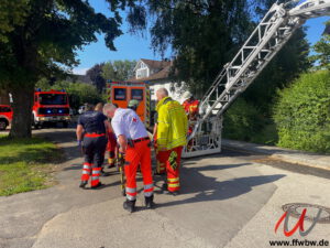 Personenrettung Drehleiter