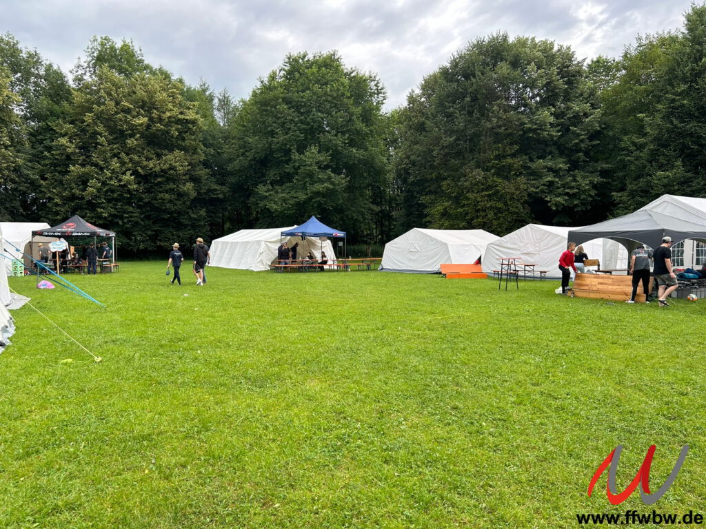 Zeltlager der Jugendfeuerwehren im Unterallgäu