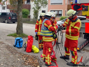 Personenrettung Drehleiter