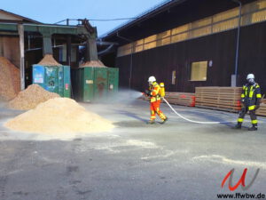 Brand Industriegebäude