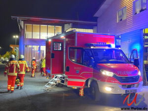Brand Industriegebäude