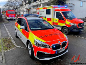 Personenrettung Drehleiter