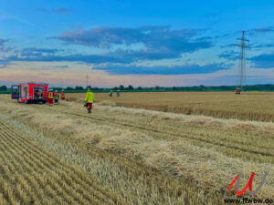 Kleinbrand im Freien