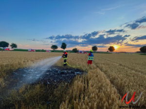 Kleinbrand im Freien