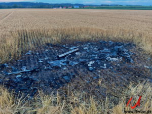 Kleinbrand im Freien
