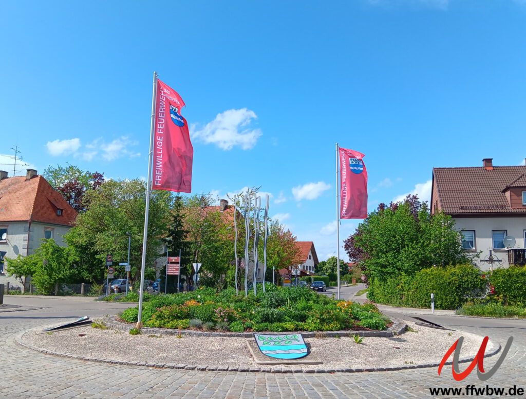 Unsere Fahnen wehen zum Jubiläum