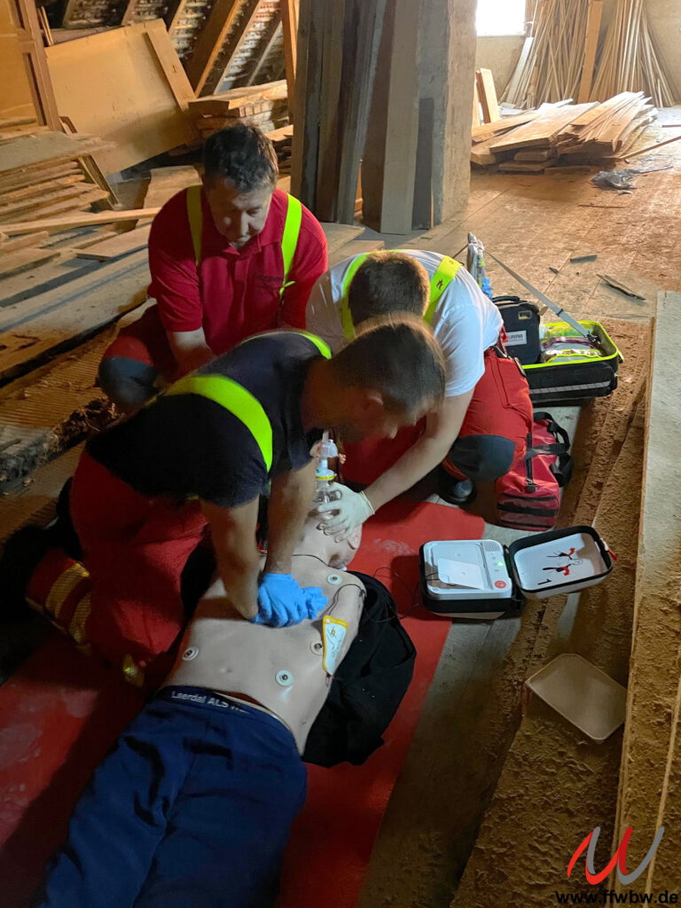 Medizinisches Notfalltraining für die Feuerwehr Bad Wörishofen