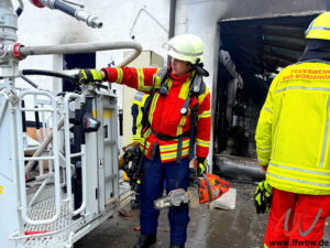 Brand Gebäude