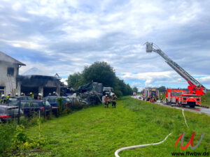 Brand Gebäude