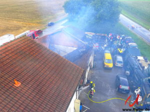 Brand Gebäude