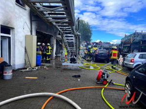 Brand Gebäude