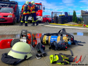 Brand Gebäude