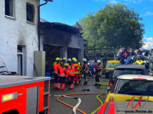 Brand Gebäude