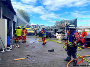 Brand Gebäude