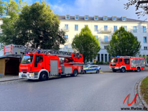 Ausgelöste Brandmeldeanlage