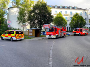 Ausgelöste Brandmeldeanlage