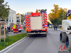 Ausgelöste Brandmeldeanlage