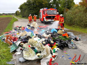 Brand LKW