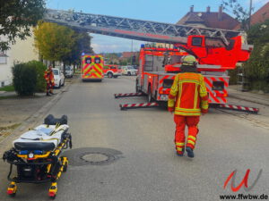 Personenrettung Drehleiter