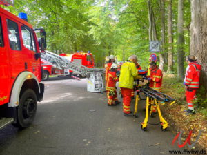Personenrettung Drehleiter