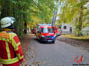 Personenrettung Drehleiter